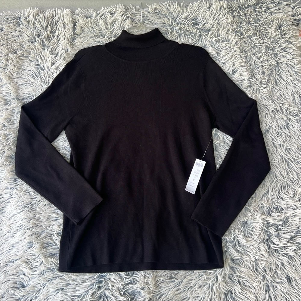 Chico's Dark Knit Sweater